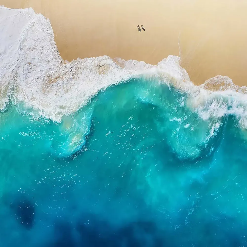 Illustration numéro 3 du produit Tableau kelingking Bali imprimé sur toile 90x60 cm