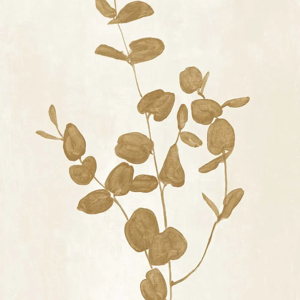 Illustration numéro 3 du produit Tableau fleurs récolte d'or Roya imprimé sur toile 60x90 cm