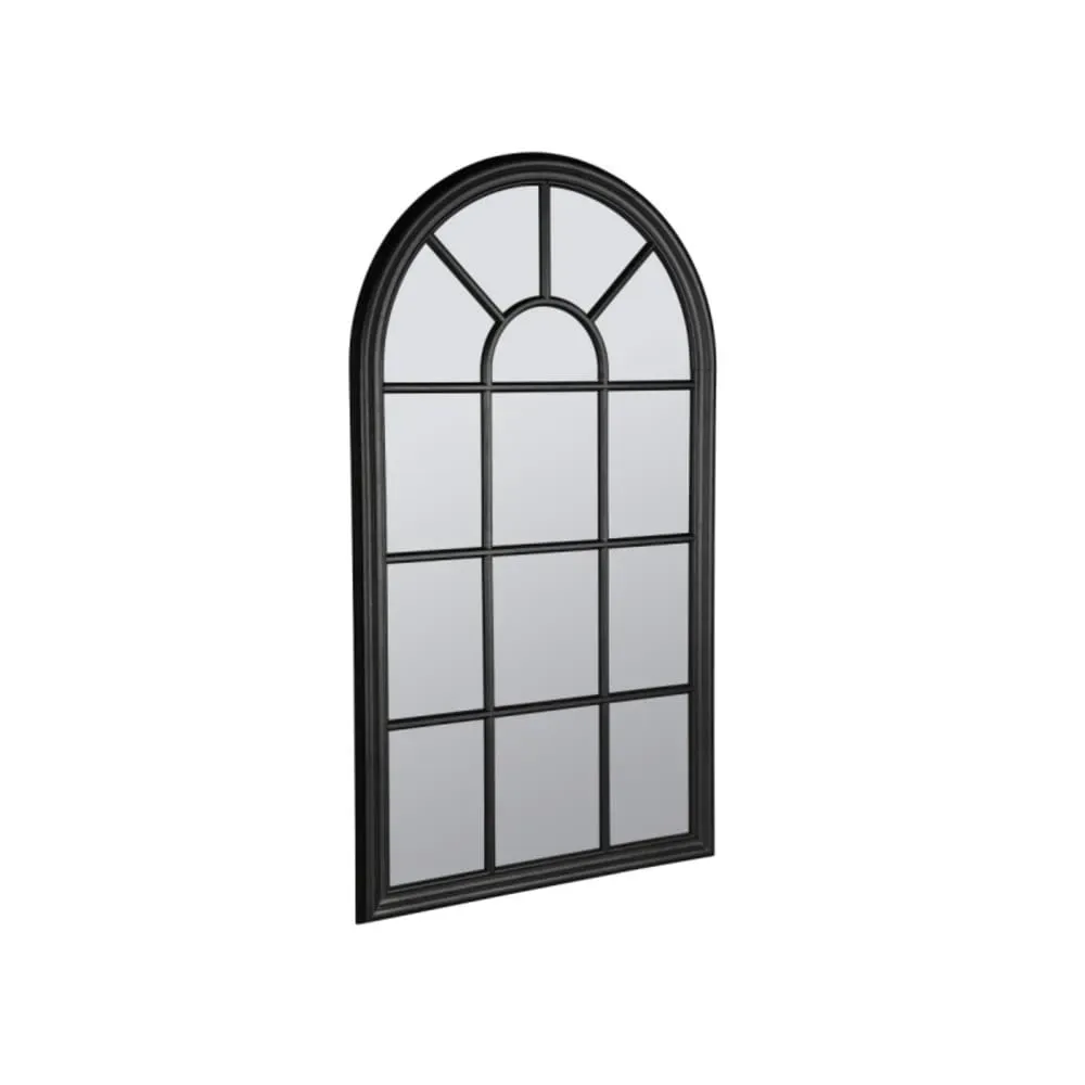 Illustration numéro 3 du produit Miroir déco design en bois noir