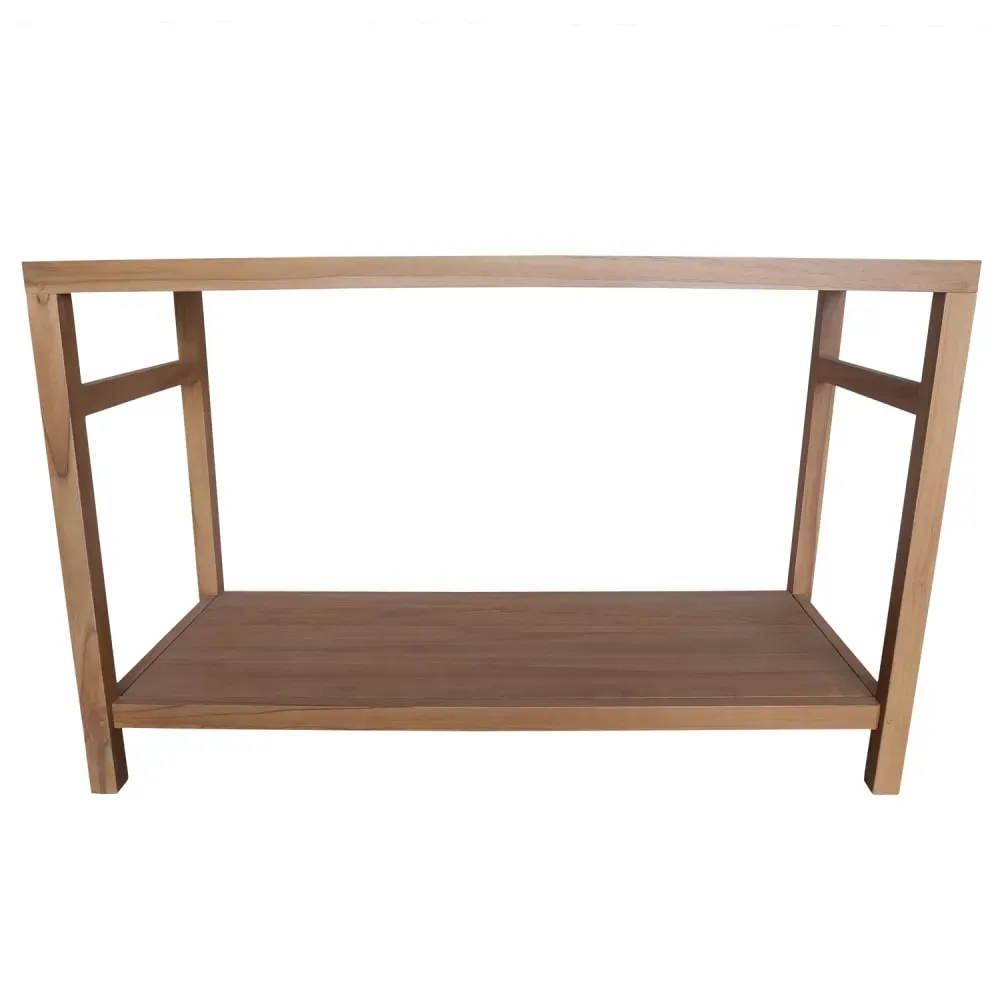 Illustration numéro 3 du produit Meuble sous vasque en teck massif 120cm