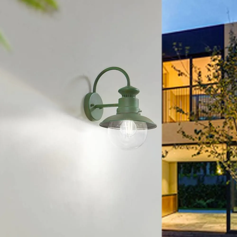 Illustration numéro 3 du produit Applique Exterieur en Métal Vert