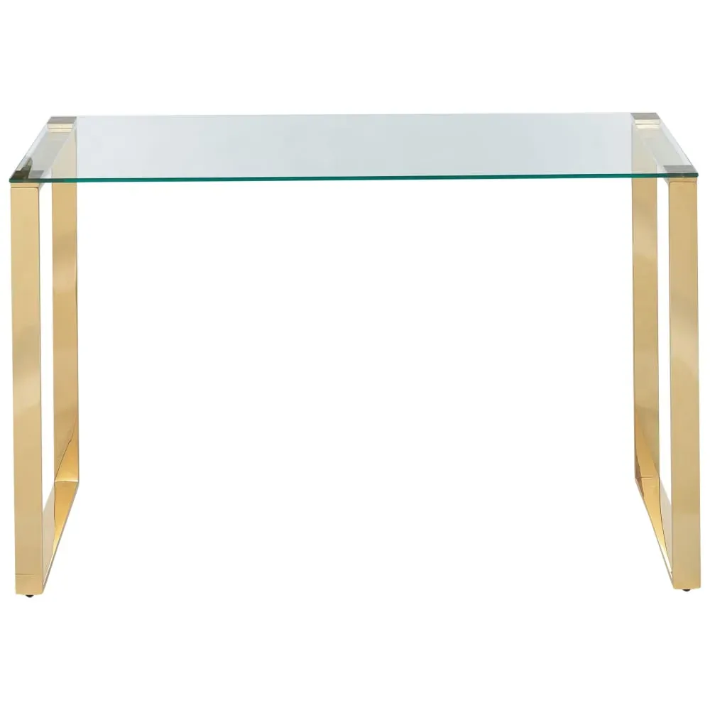 Illustration numéro 3 du produit Console verre de sécurité doré