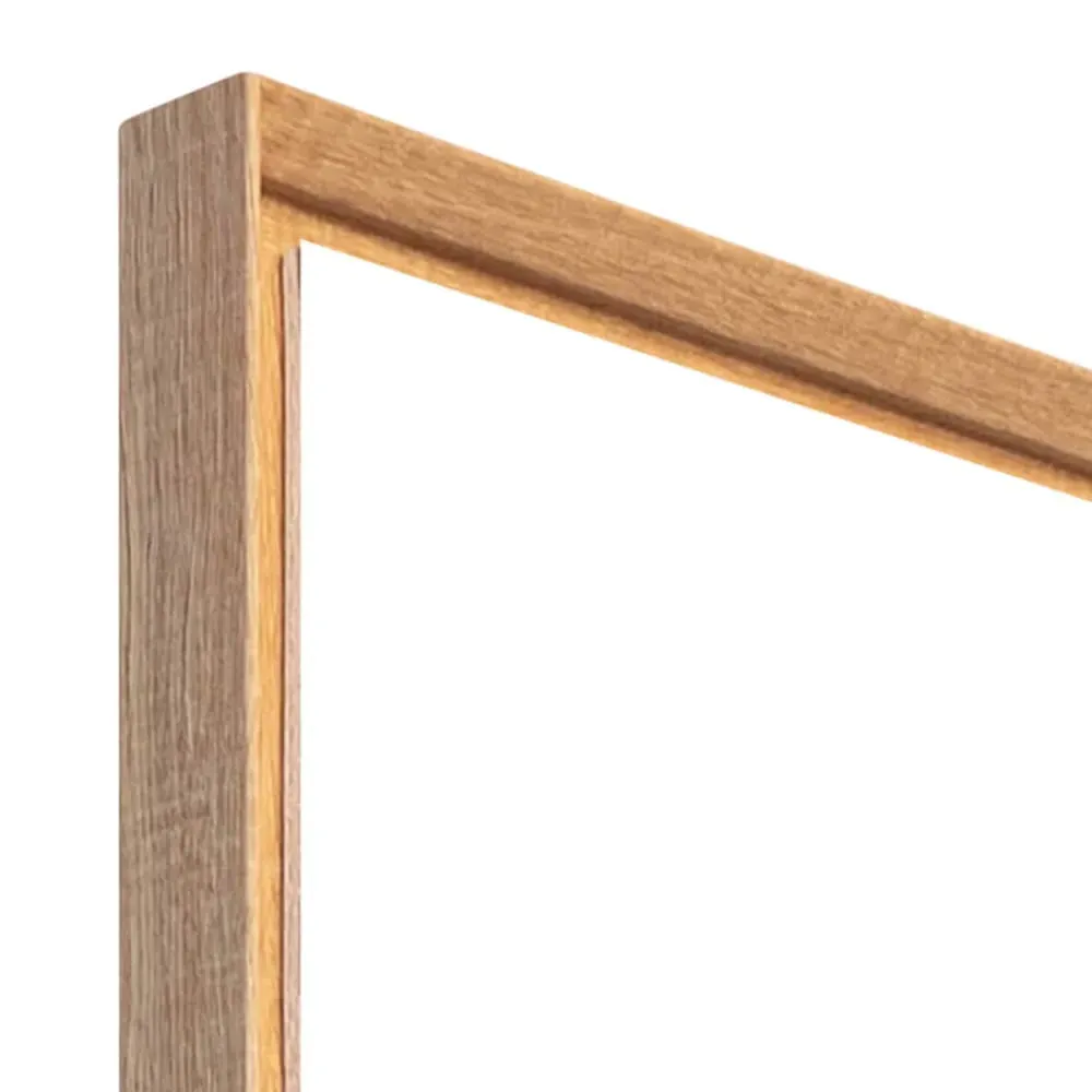 Illustration numéro 3 du produit Tableau mural encadré lion géométrique coloré 65x97