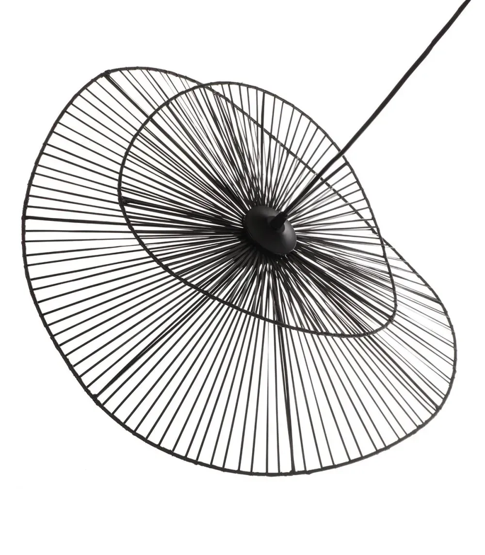 Illustration numéro 3 du produit suspension en polypropylène recyclé noir, h. 15 cm