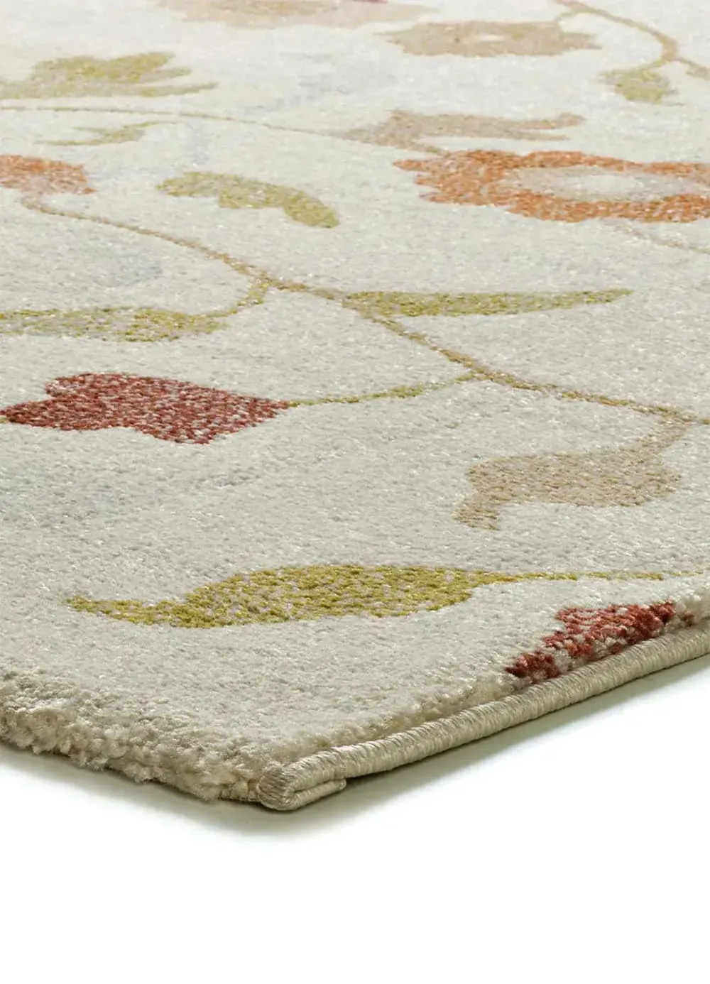 Illustration numéro 3 du produit Tapis motifs floraux multicolore / beige 200x290 cm