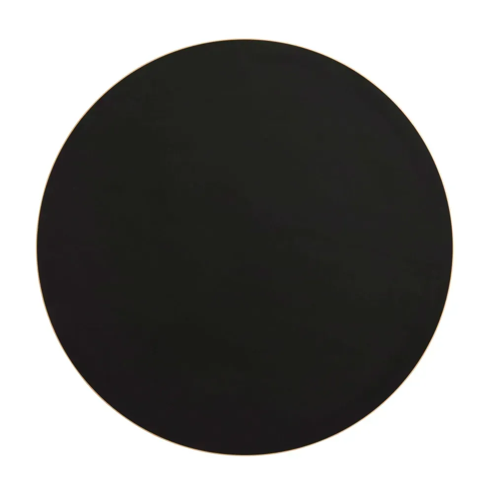 Illustration numéro 3 du produit Plateau de table rond en mélaminé 60 cm terrazzo