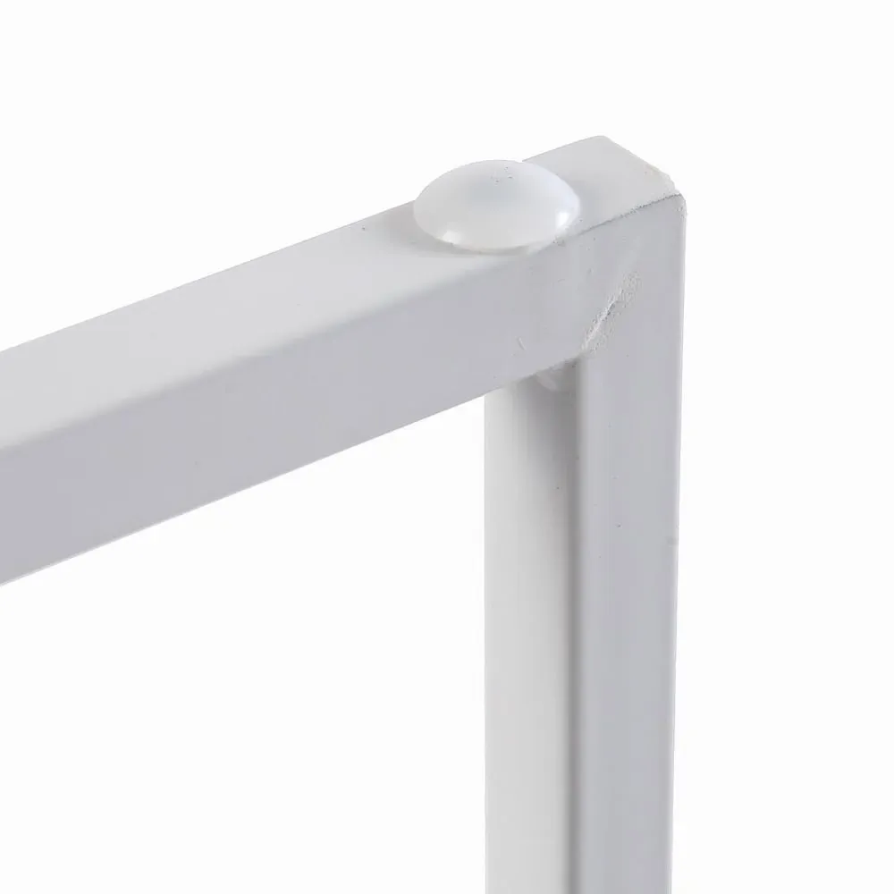 Illustration numéro 3 du produit Table d'appoint (lot de 3) en aggloméré blanc