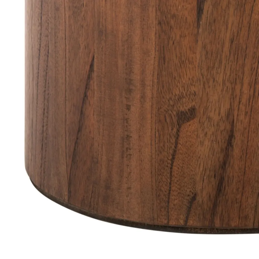 Illustration numéro 3 du produit Table basse bois marron, 70 x 70 x 40 cm