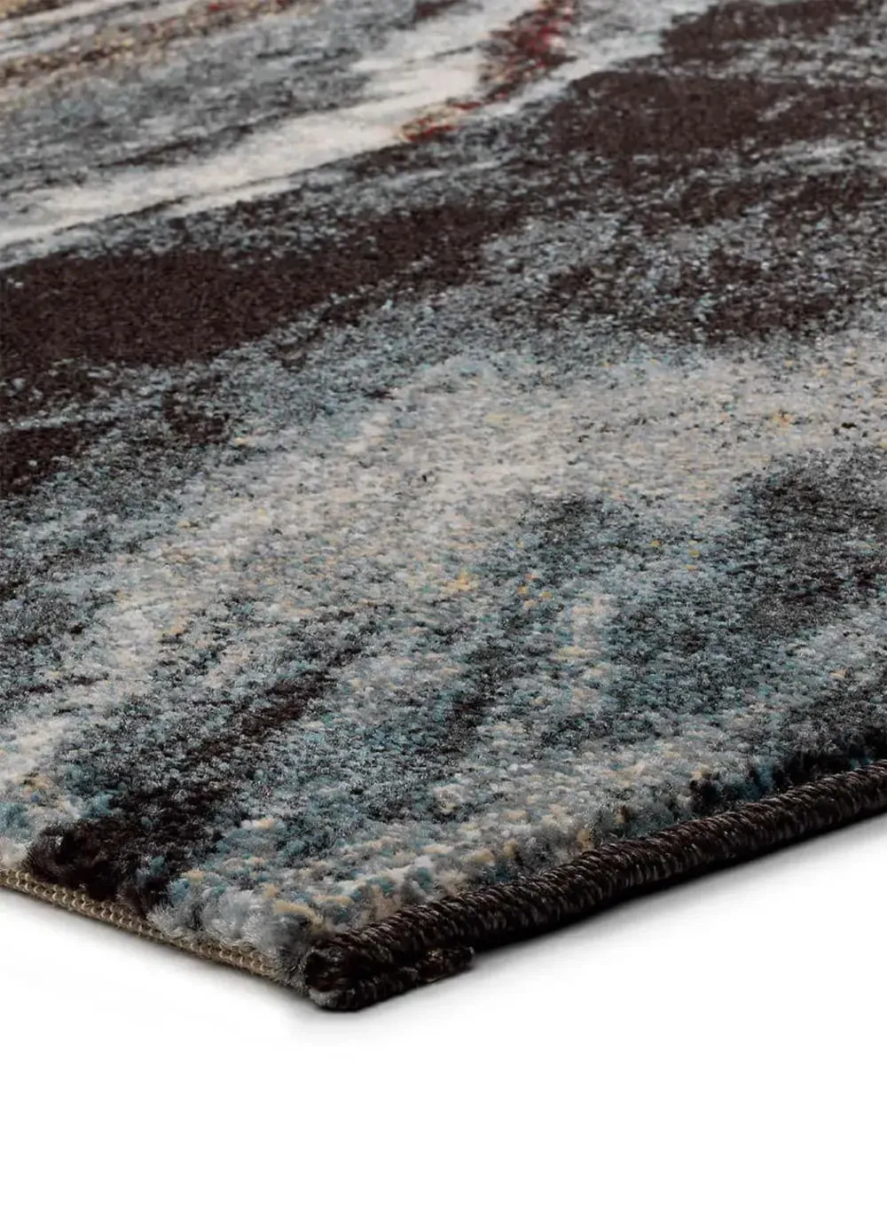 Illustration numéro 3 du produit Tapis effet marbre gris 160x230 cm