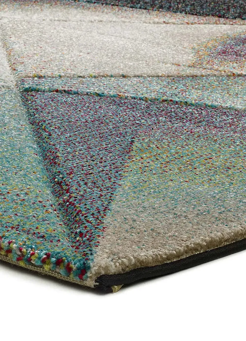 Illustration numéro 3 du produit Tapis abstrait multicolore 160x230 cm