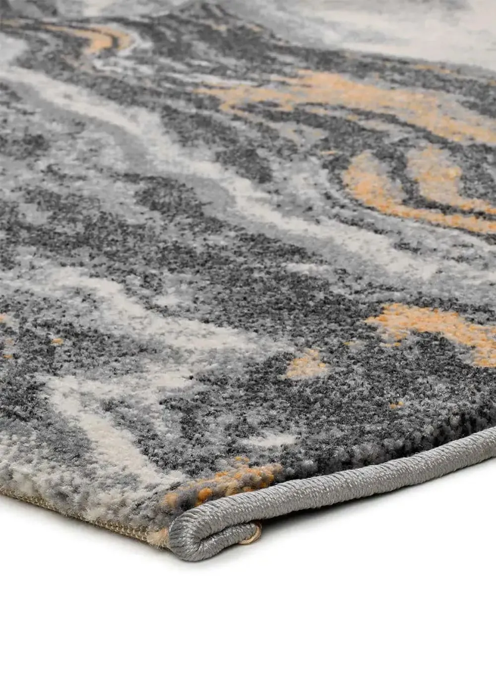 Illustration numéro 3 du produit Tapis effet marbre gris 80x150 cm