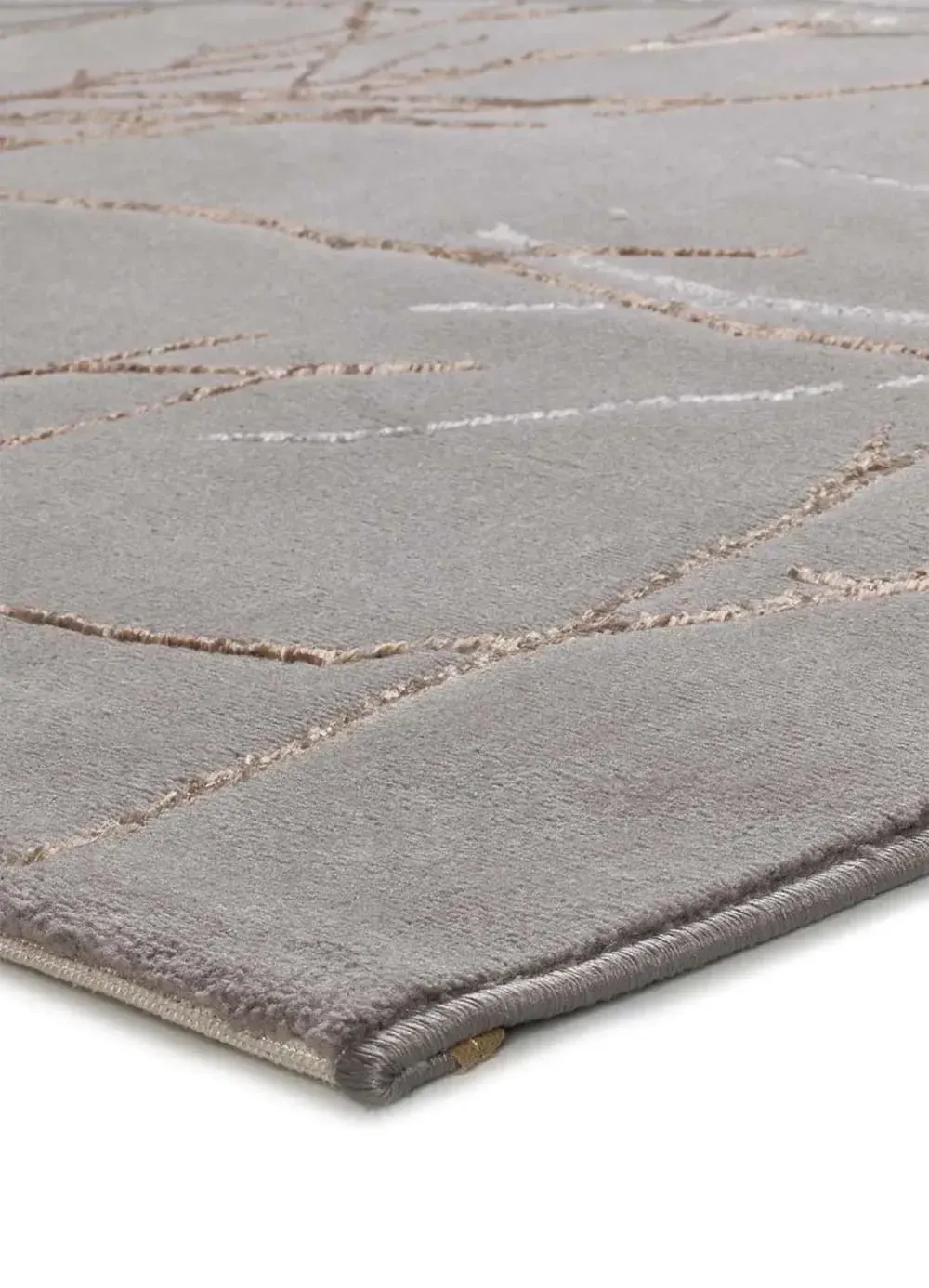 Illustration numéro 3 du produit Tapis effet marbre gris 160x230 cm