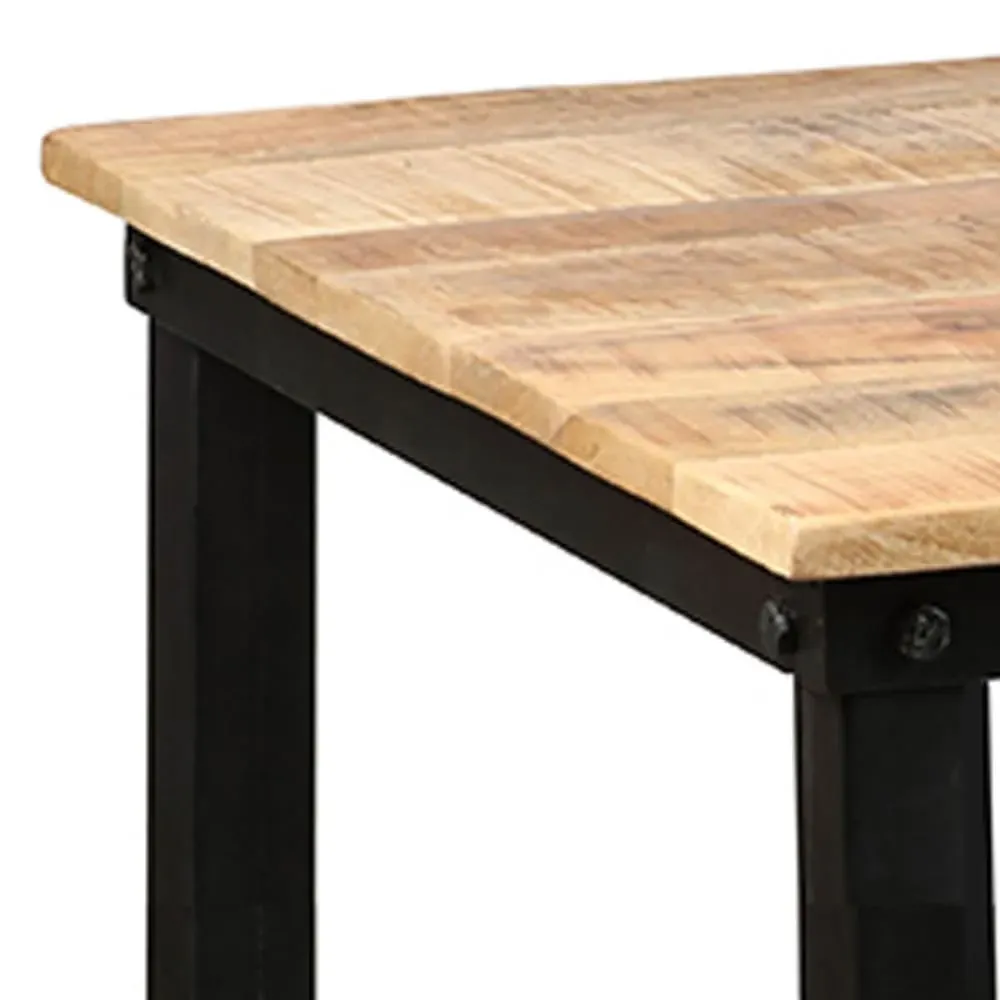 Illustration numéro 3 du produit Table  mange-debout rectangulaire 120cm