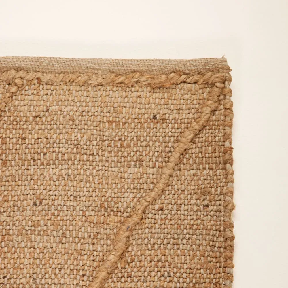 Illustration numéro 3 du produit Tapis de sol en jute naturel 120x180 cm