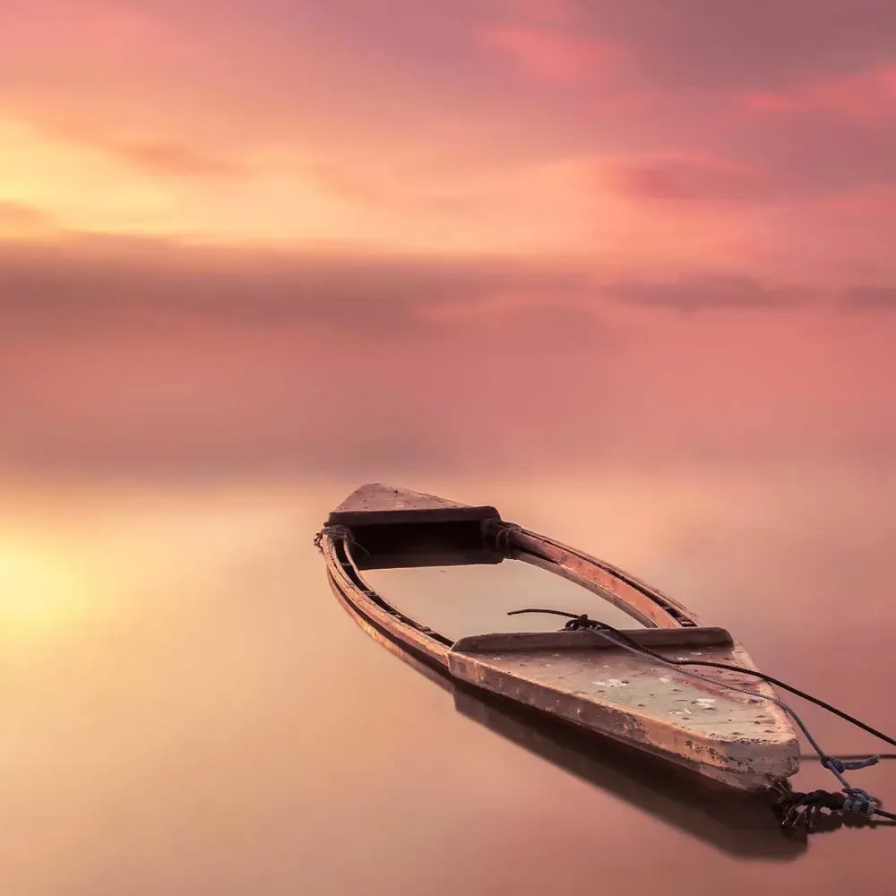 Illustration numéro 3 du produit Tableau bateau coulé toile imprimée 120x80 cm