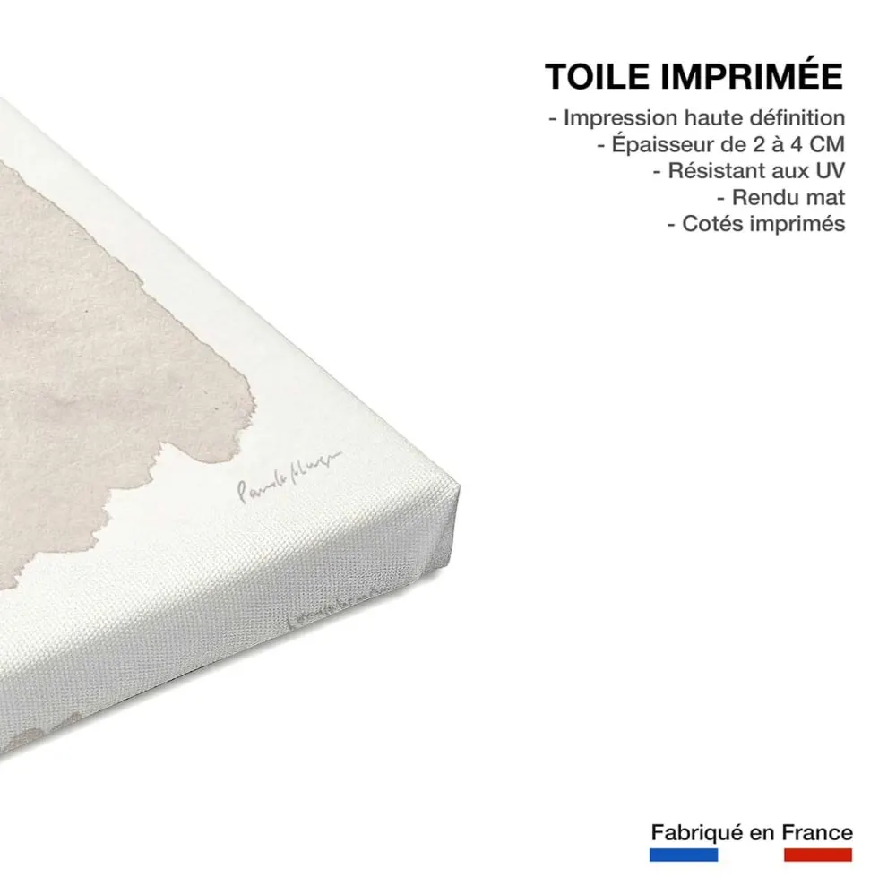 Illustration numéro 3 du produit Tableau de fleurs impression de fleurs ii  imprimé sur toile 60x90 cm