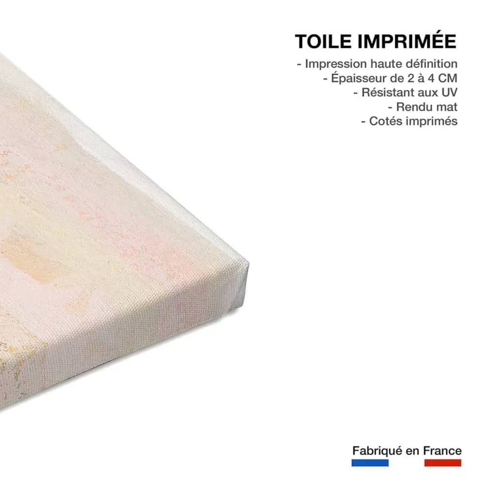 Illustration numéro 3 du produit Tableau plante graminées des prairies  imprimé sur toile 90x60 cm