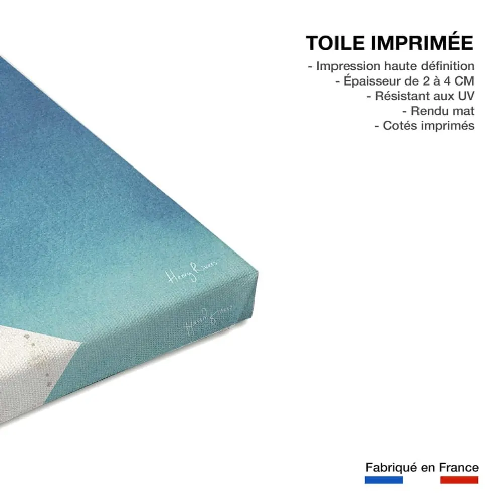 Illustration numéro 3 du produit Tableau sud est marseille  imprimé sur toile 60x90 cm