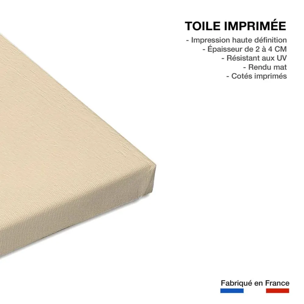 Illustration numéro 3 du produit Tableau organique femme rouge  imprimé sur toile 60x90 cm