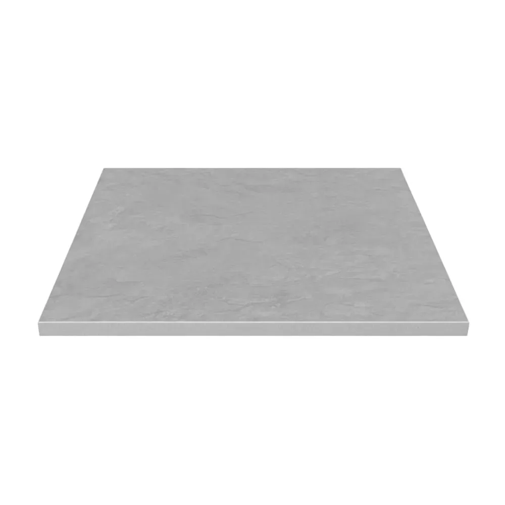 Illustration numéro 3 du produit Plateau de table carré stratifié 70 x 70 cm béton ciré