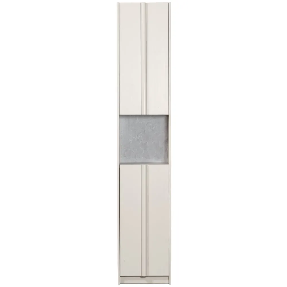 Illustration numéro 3 du produit Armoire 1 porte en pin beige