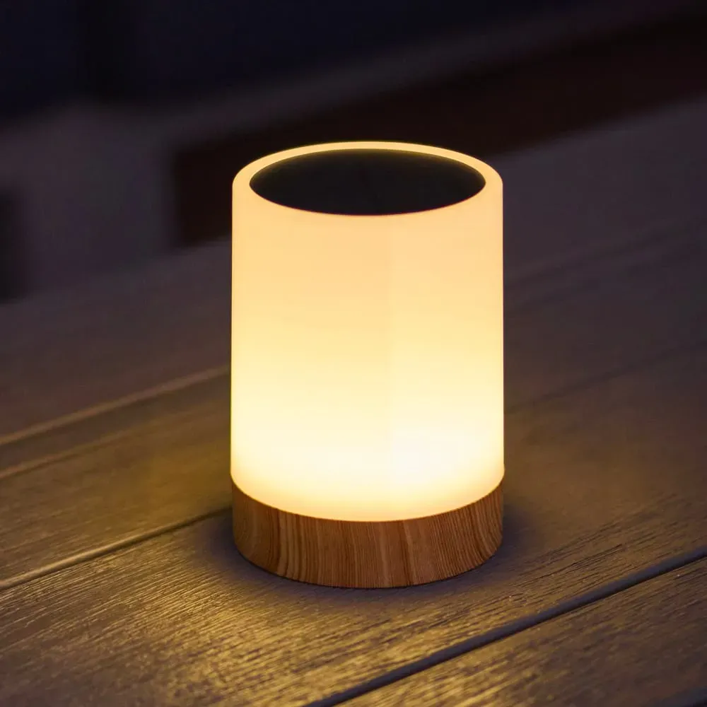 Illustration numéro 3 du produit Lot de 2 lampes de table sans fil Plastique Blanc H13CM