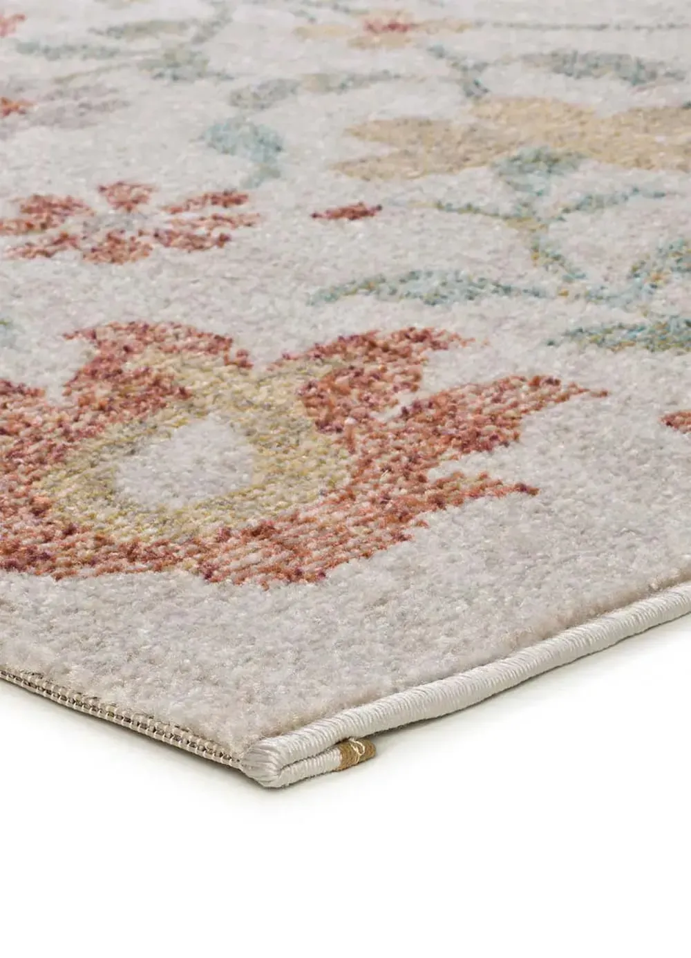 Illustration numéro 3 du produit Tapis extérieur motifs floraux beige/multicolore 80x150 cm