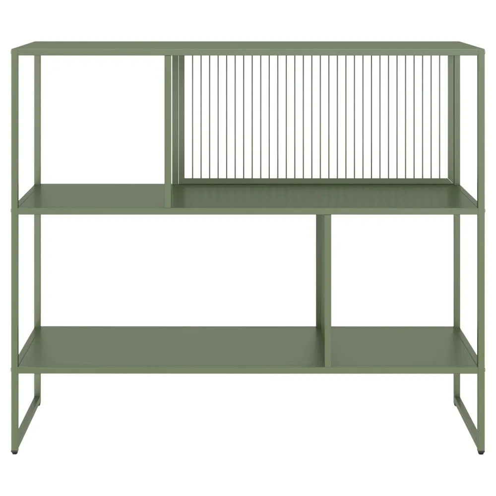 Illustration numéro 3 du produit Étagère en métal vert kaki