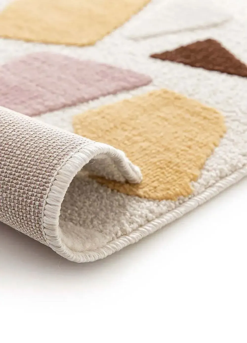 Illustration numéro 3 du produit Tapis géométrique multicolore 160x230 cm