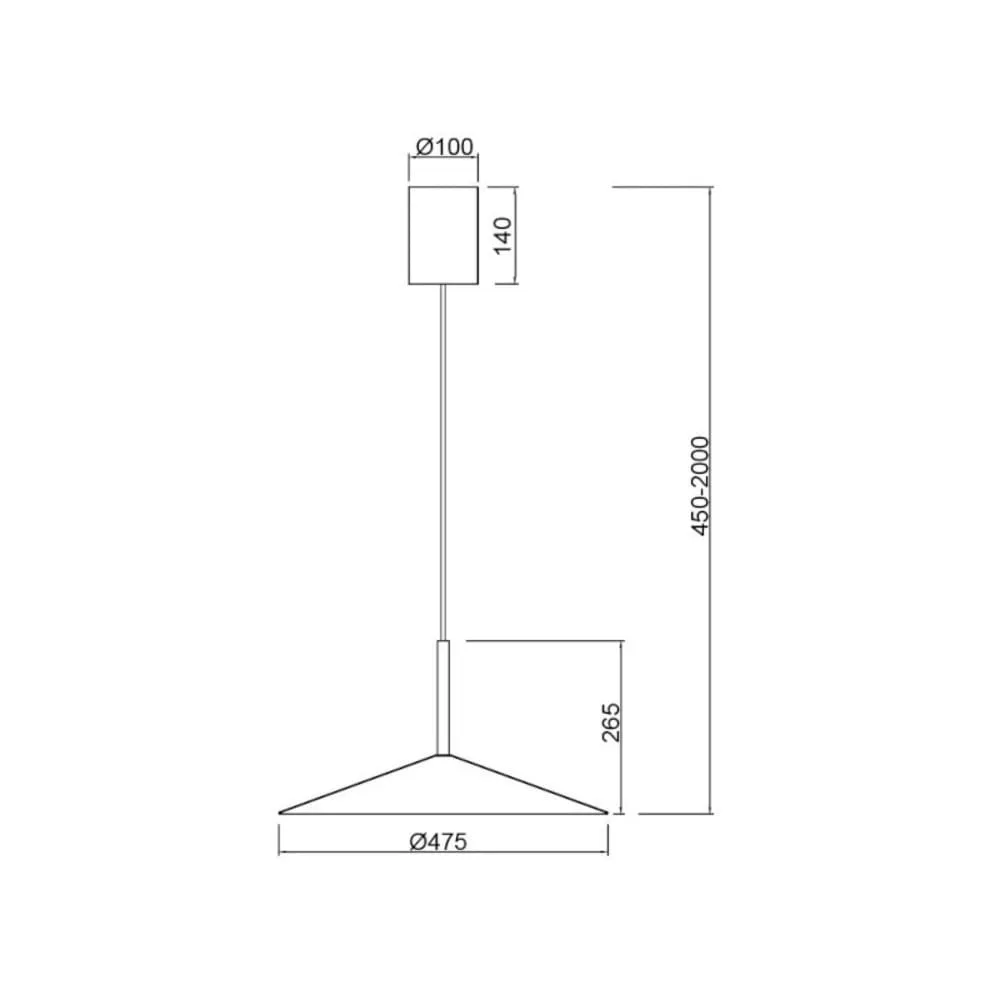 Illustration numéro 3 du produit Suspension Led café