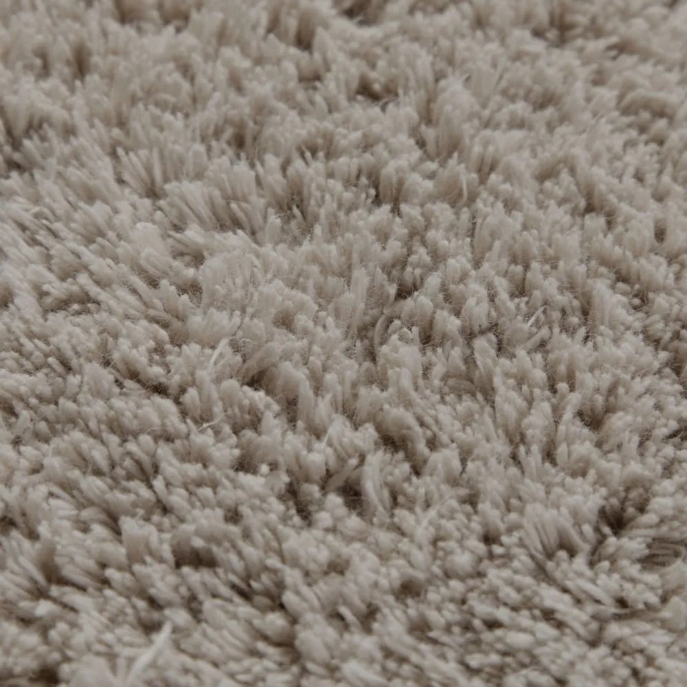 Illustration numéro 3 du produit Tapis de bain greige en coton 55x65