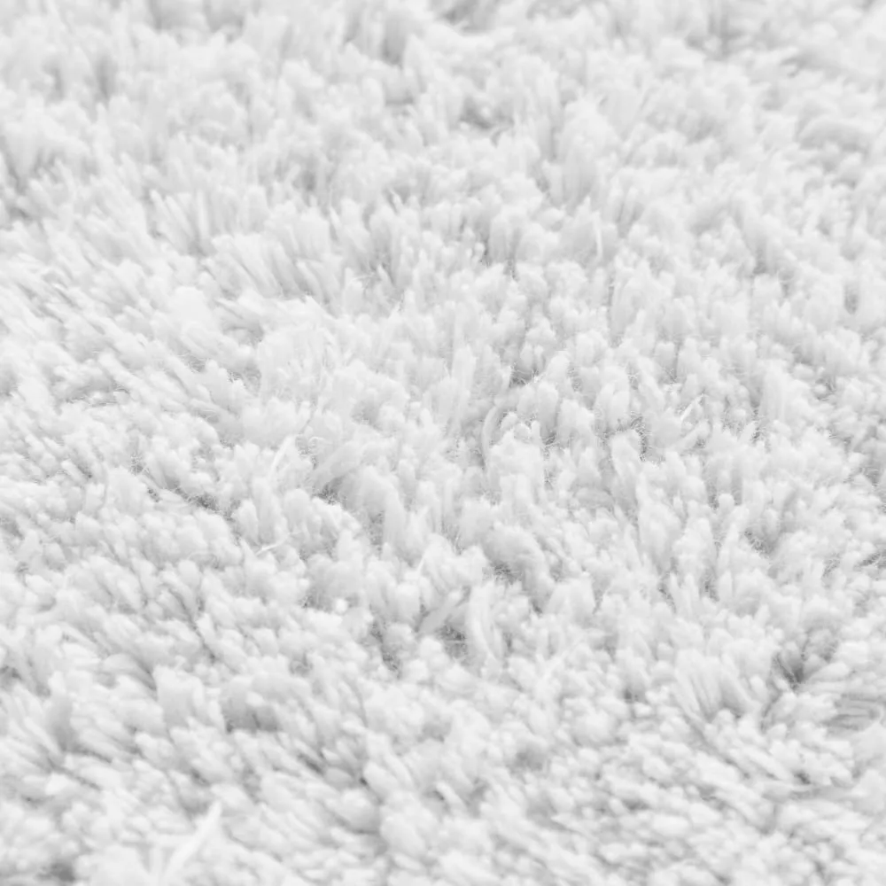 Illustration numéro 3 du produit Tapis de bain blanc en coton 60x100