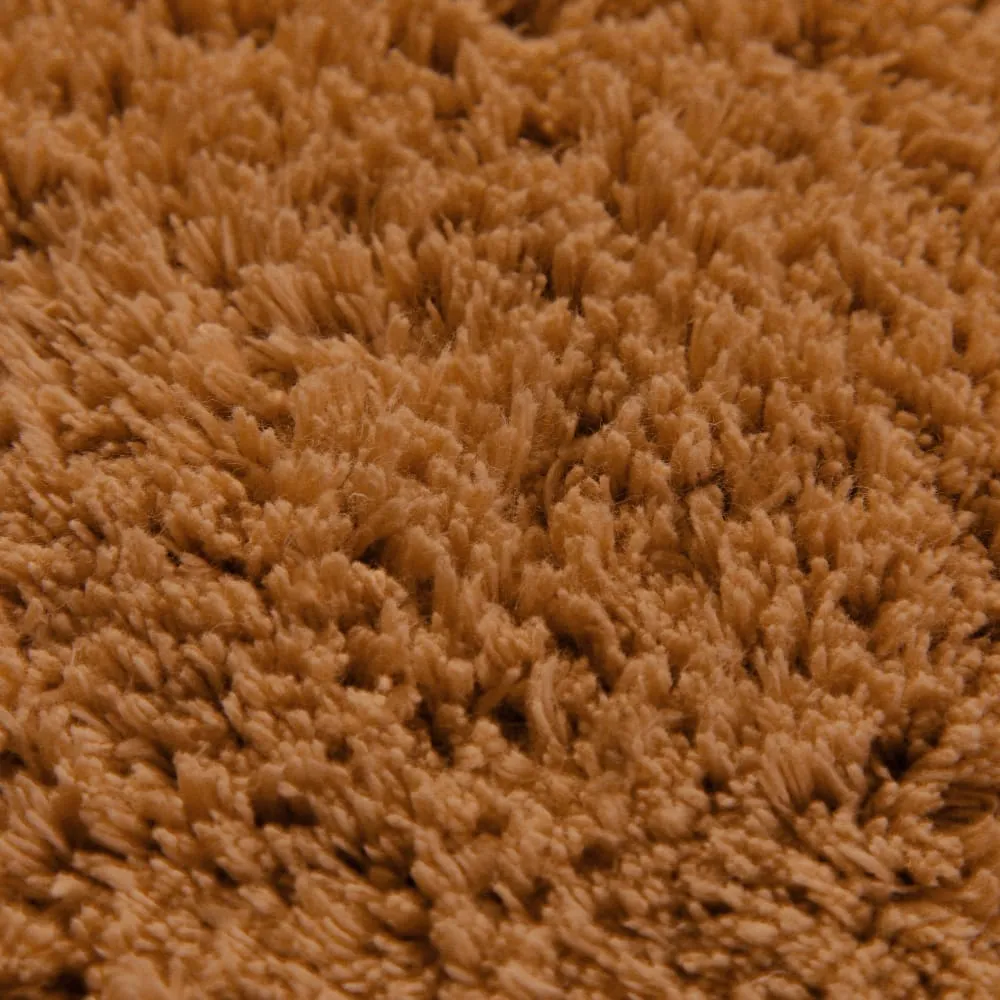 Illustration numéro 3 du produit Tapis de bain terracotta en coton 70x120