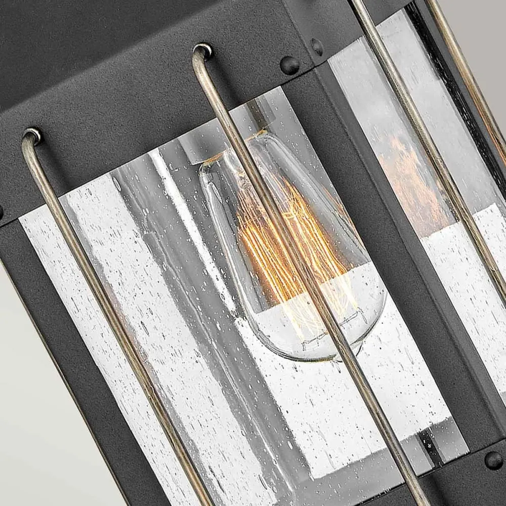 Illustration numéro 3 du produit Applique murale noire / bronze h. 34 cm