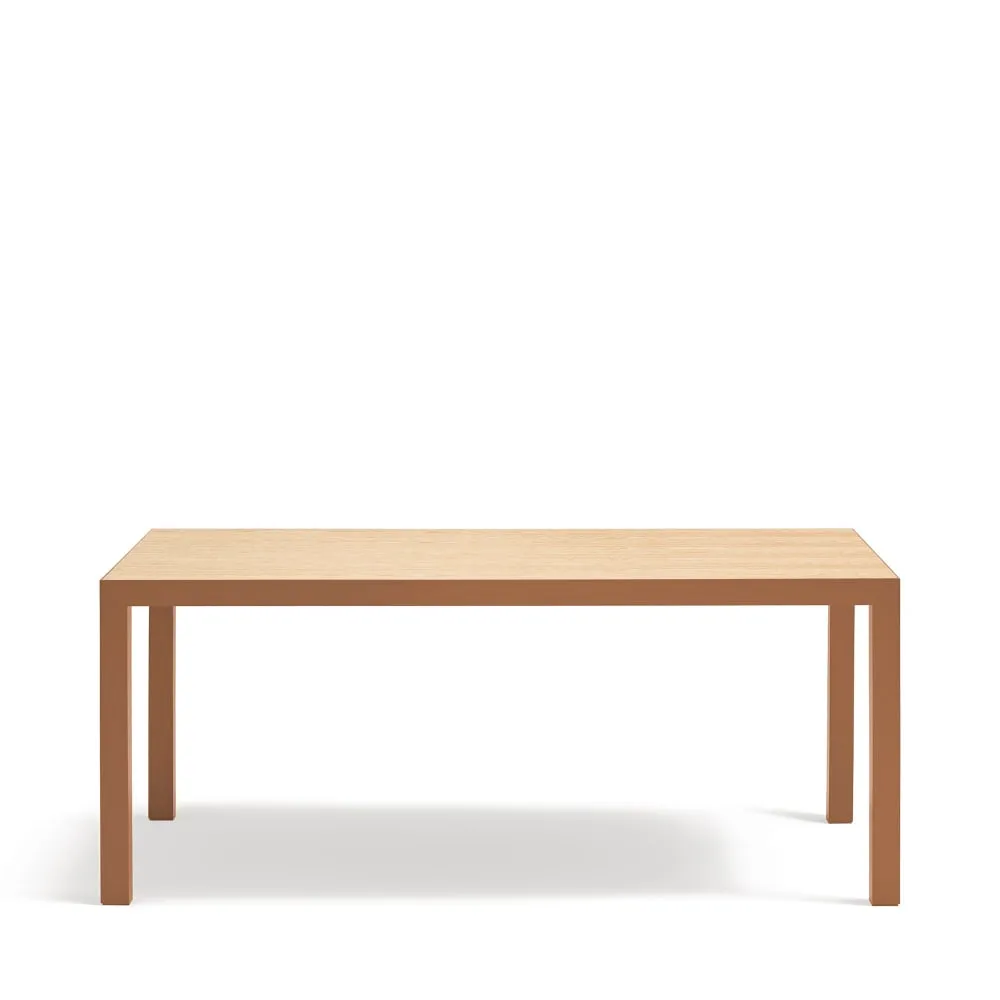 Illustration numéro 3 du produit Table rectangulaire à pieds en métal 180 x 75 cm