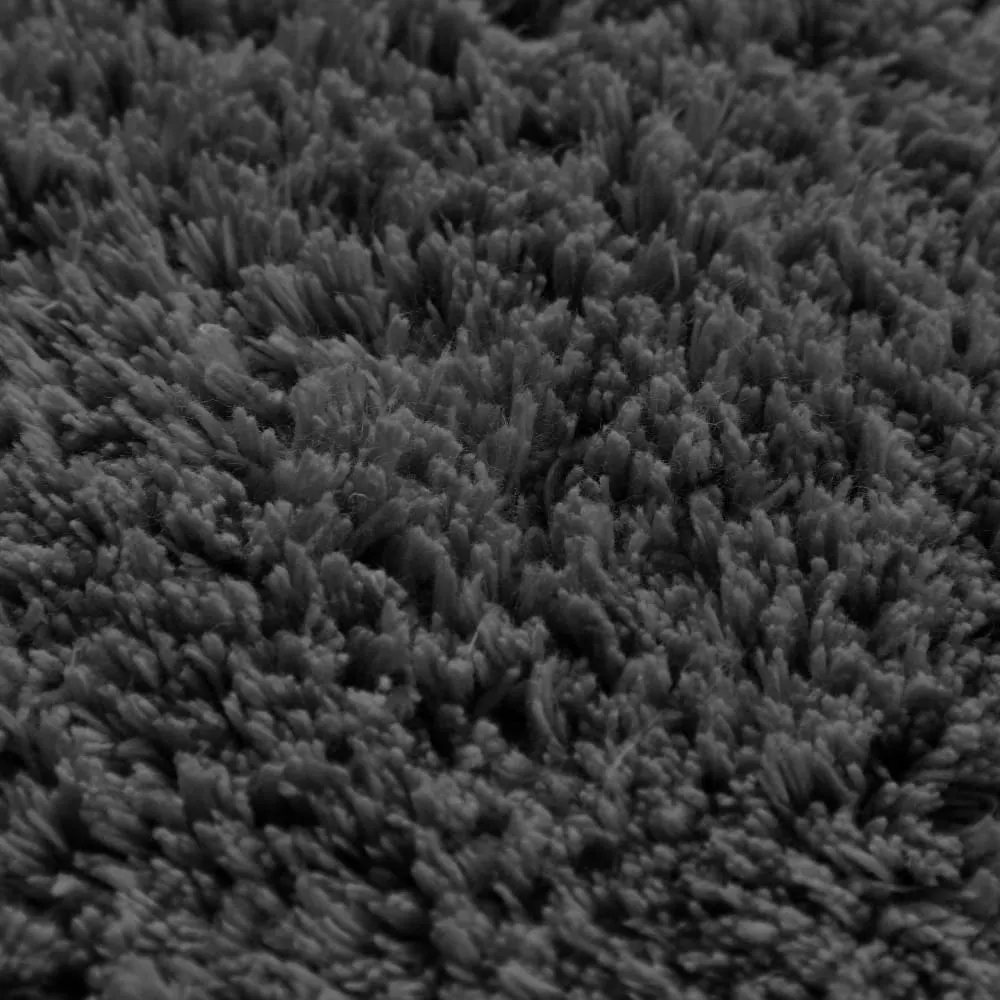 Illustration numéro 3 du produit Tapis de bain gris granit en coton 60x100
