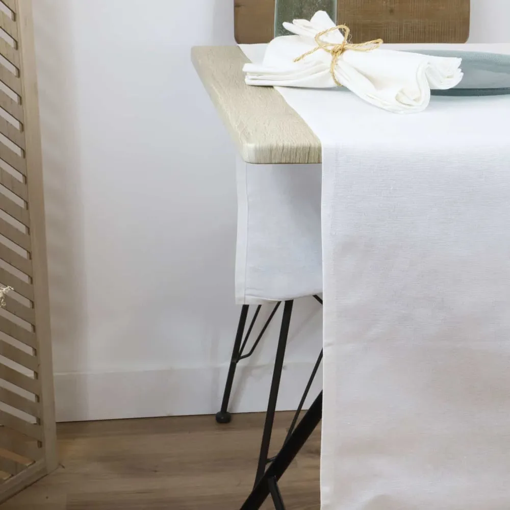 Illustration numéro 3 du produit Lot de 6 serviettes de table coton lin METIS