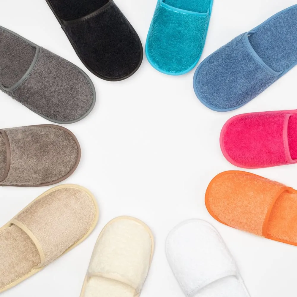 Illustration numéro 3 du produit Chausson de bain en coton éponge imperméable mixte SPA