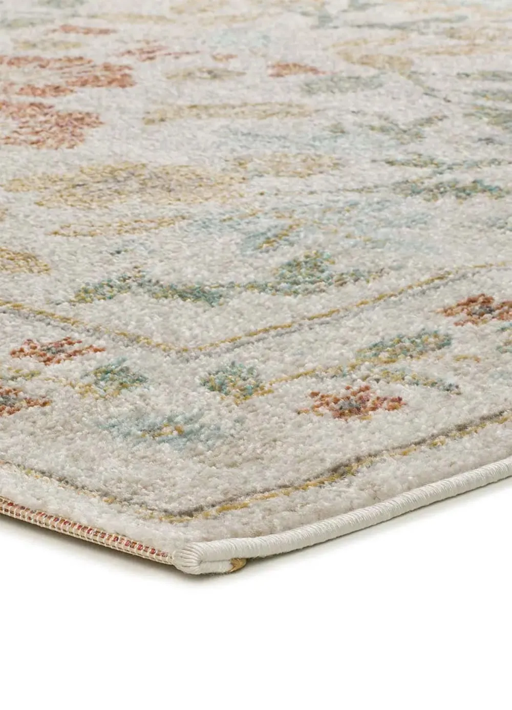Illustration numéro 3 du produit Tapis extérieur motifs floraux beige/multicolore 80x150 cm