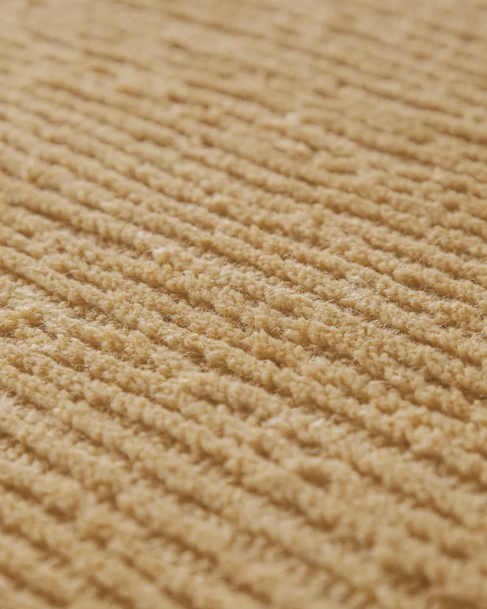 Illustration numéro 3 du produit Tapis en laine avec relief beige sable 200x300