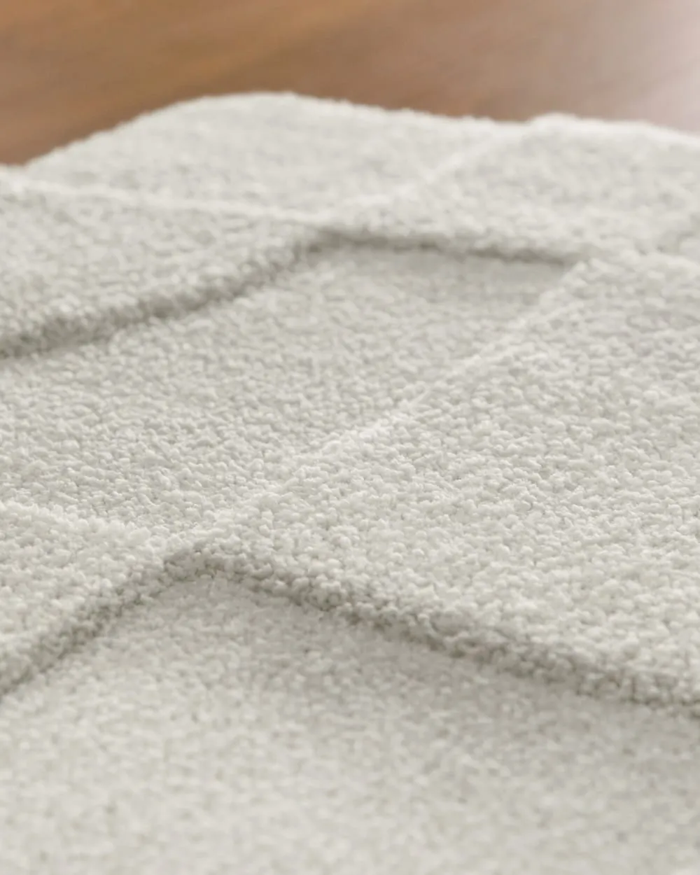 Illustration numéro 3 du produit Tapis de bain à relief blanc 60x100