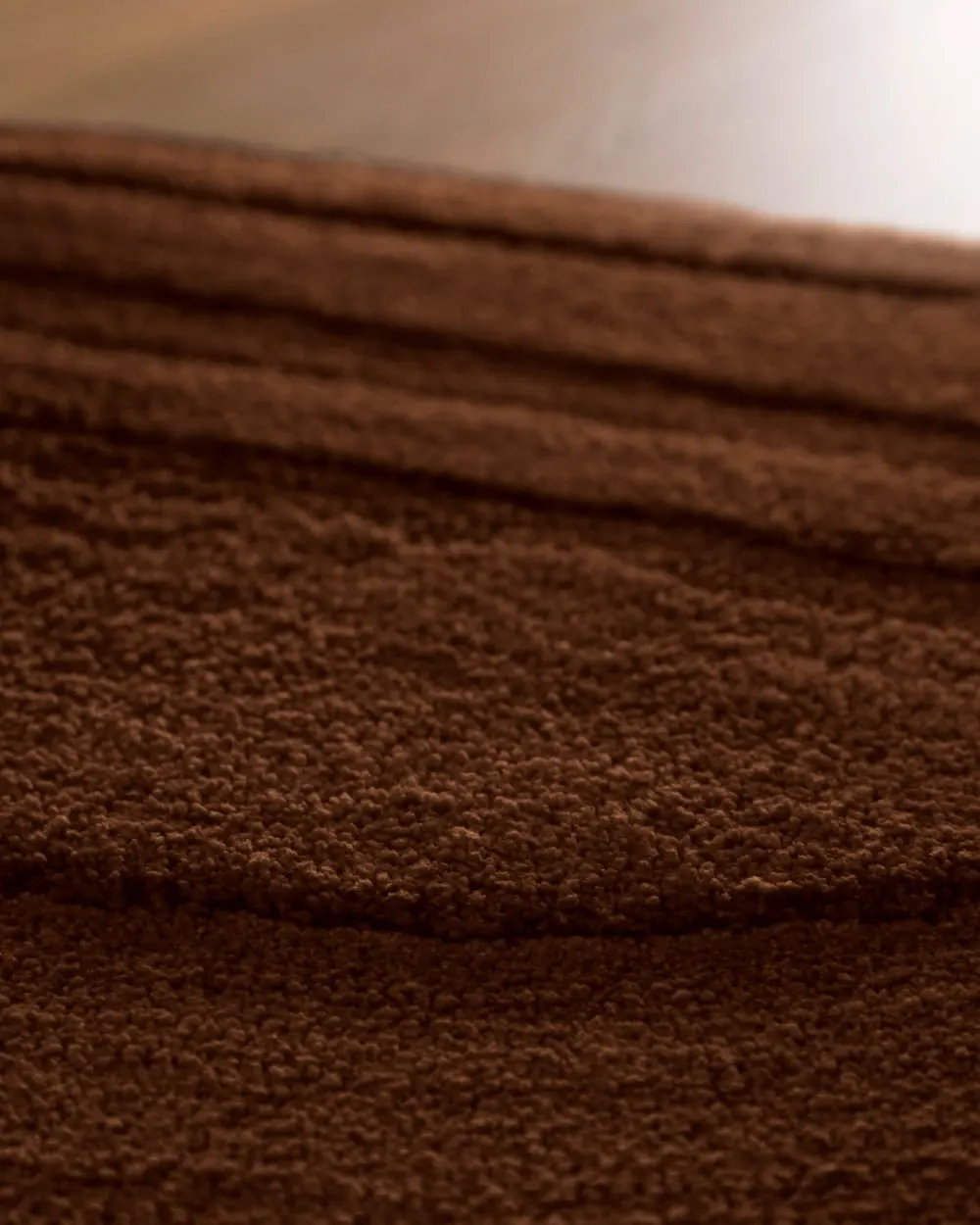 Illustration numéro 3 du produit Tapis de bain à relief marron 55x65