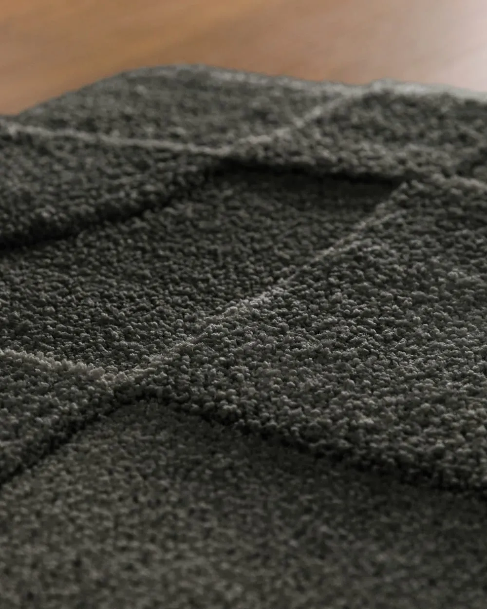 Illustration numéro 3 du produit Tapis de bain à relief anthracite 55x65
