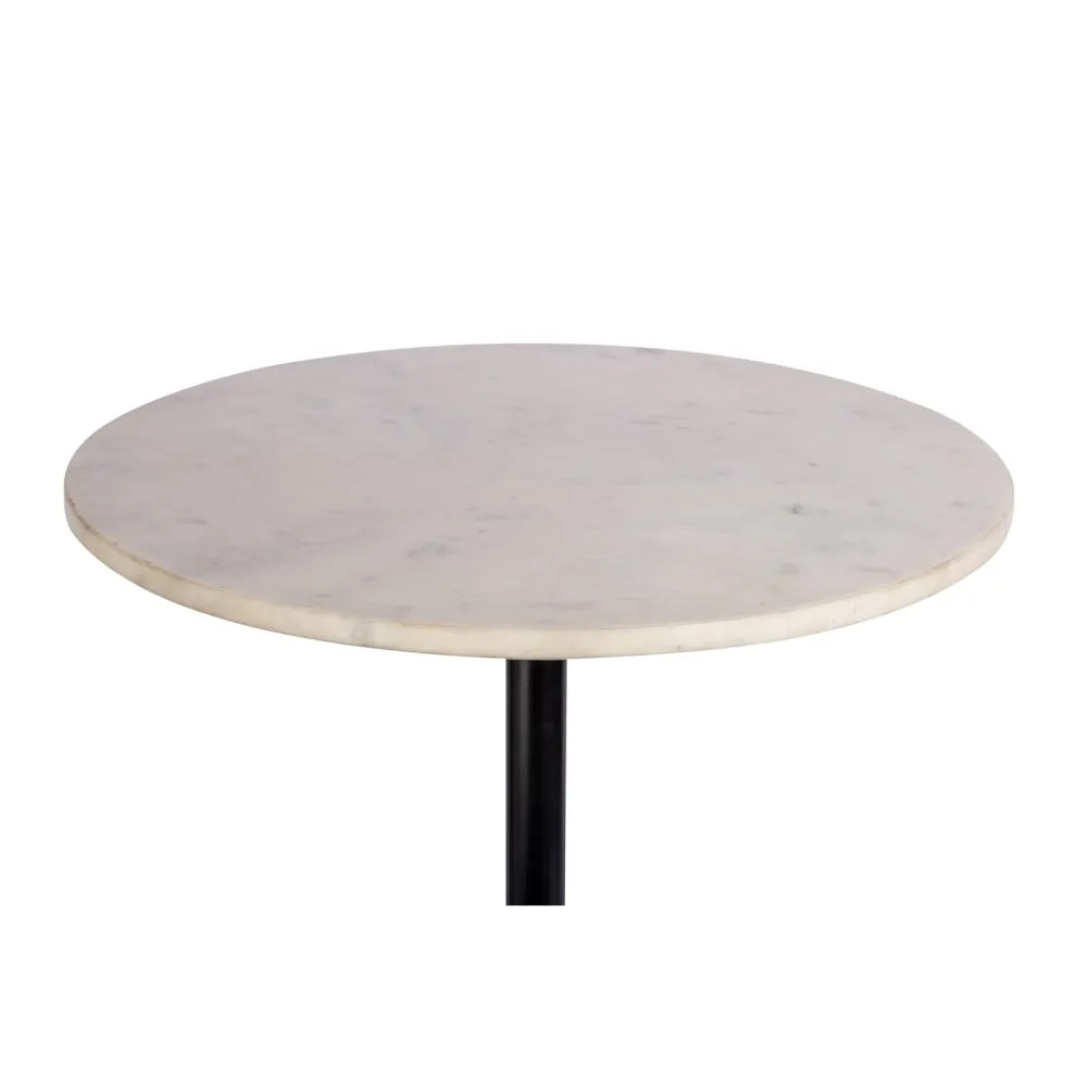 Illustration numéro 3 du produit Table d'appoint ronde en marbre Gordon 125
