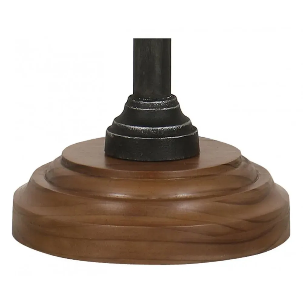 Illustration numéro 3 du produit Lampe culot e27 en bois noir