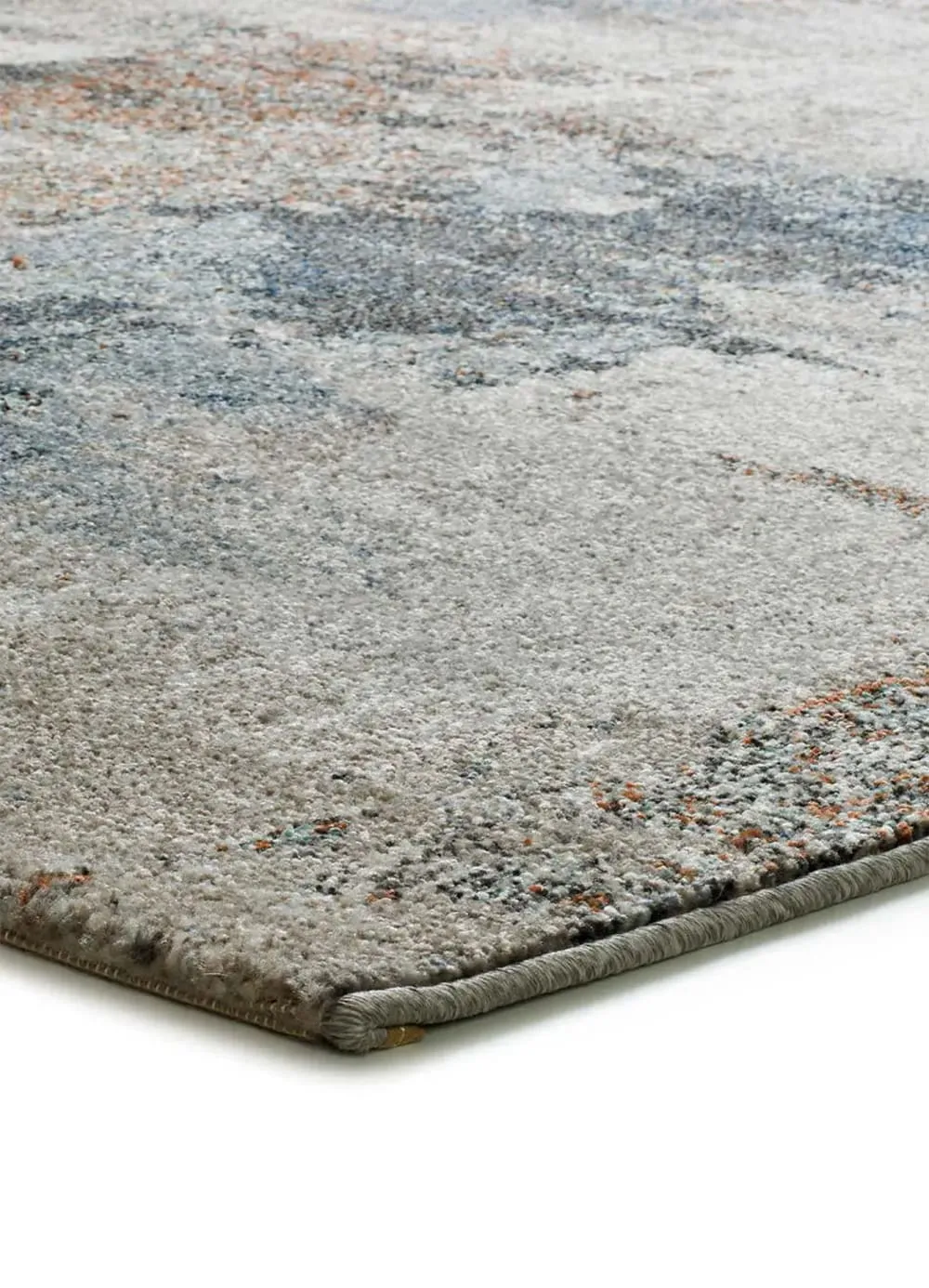 Illustration numéro 3 du produit Tapis extérieur abstrait bleu/marron 160x230 cm