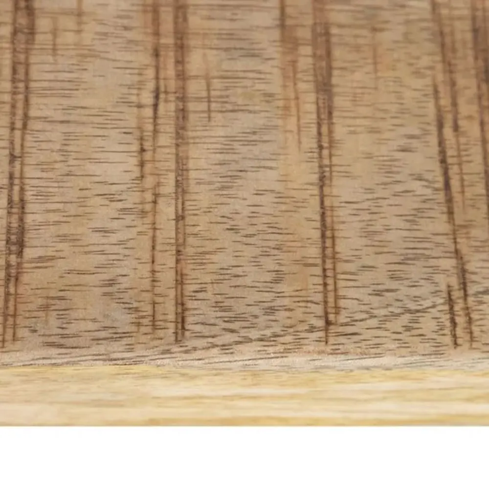 Illustration numéro 3 du produit Table de repas  en bois massif et acier 160 x 80