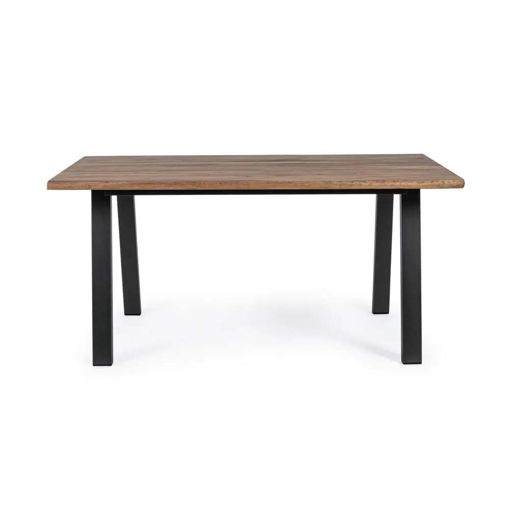 Illustration numéro 3 du produit Table rectangulaire avec plateau en acacia naturel