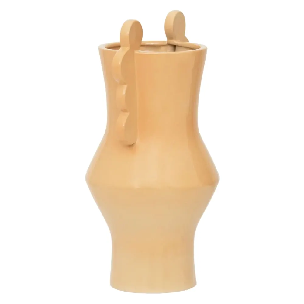Illustration numéro 3 du produit Vase en céramique orange 19 * 15.4 * 31.5 cm
