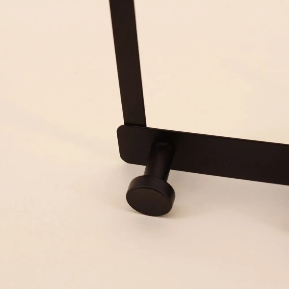 Illustration numéro 3 du produit Patère de porte en fer 3 noir têtes